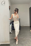 SWAYING/KNIT Pleated Skirt SW22SSB06 White